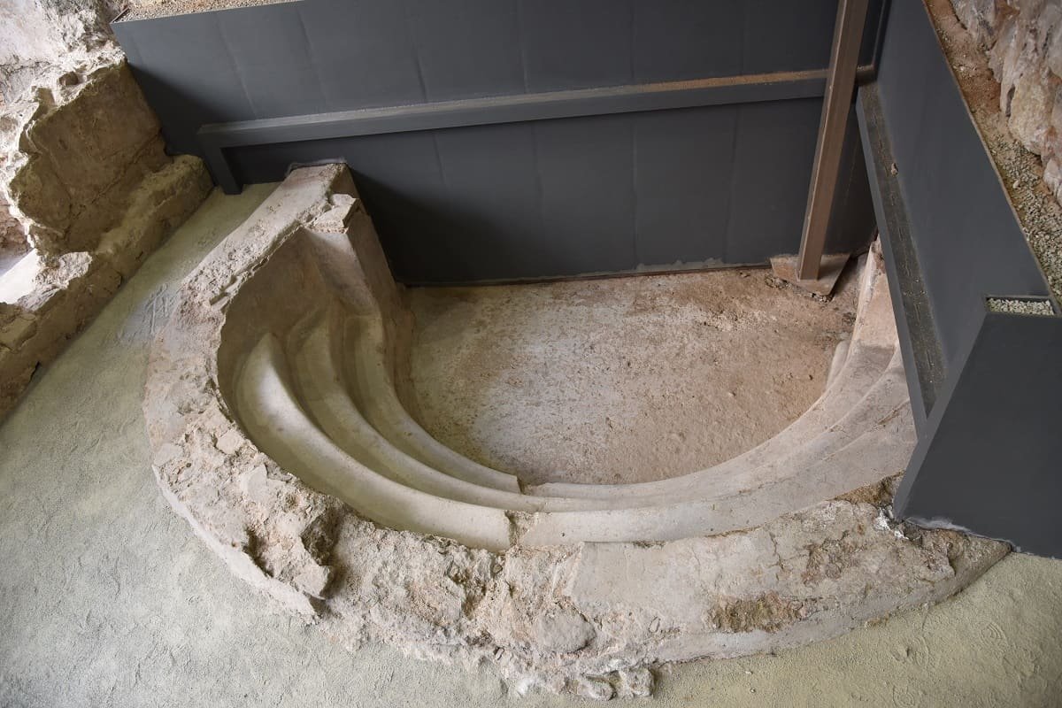 Roman Harbor Baths Barcelona
