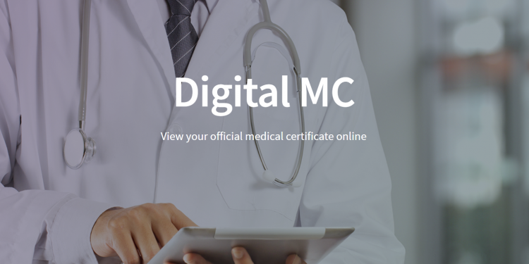 Hardcopy medical certs will soon be no more with DigiMC