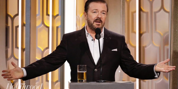Golden Globes: Ricky Gervais Zings Martin Scorsese While Agreeing With Marvel Comments