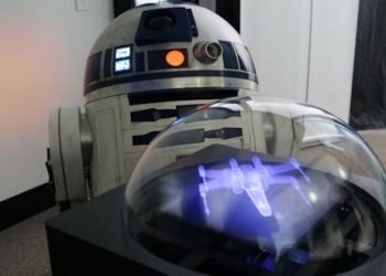 Star Wars Hologram Tech is here Now !! Epic Cool Things !! Voxon Photonics
