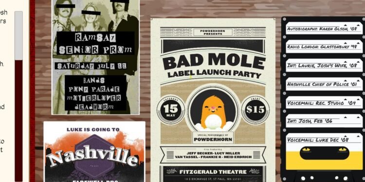 I love this detective game about a band that sounds like Wilco