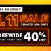 11.11 promo