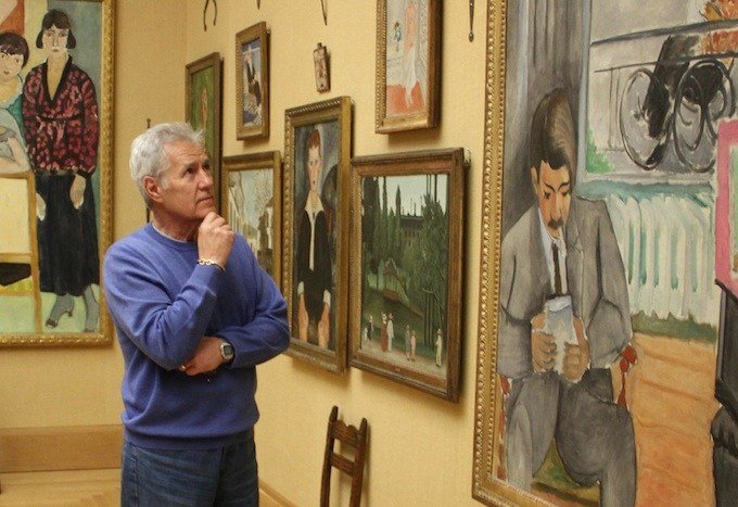 Alex Trebek Visits The Barnes Foundation Philadelphia