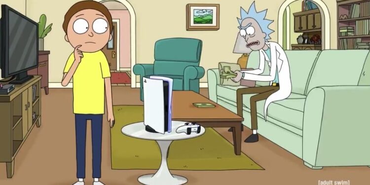 Rick And Morty Want You To Buy A PS5