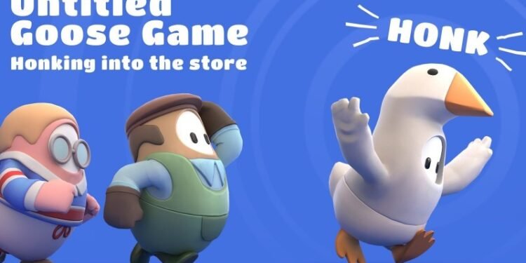 Untitled Goose Game Costumes Terrorize Fall Guys