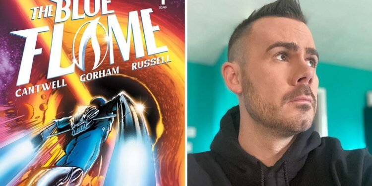 ‘Halt and Catch Fire’ Co-Creator Teams with Vault Comics for Cosmic Hero ‘The Blue Flame’ (Exclusive)