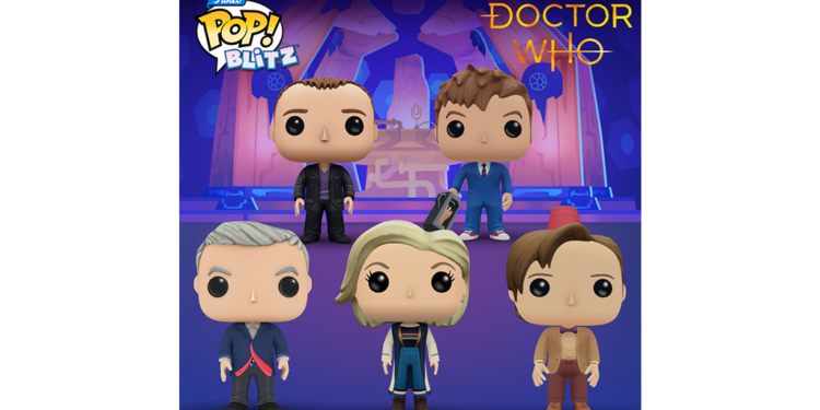 ‘Doctor Who’ Characters Take Over ‘Funko Pop! Blitz’ Puzzle Game