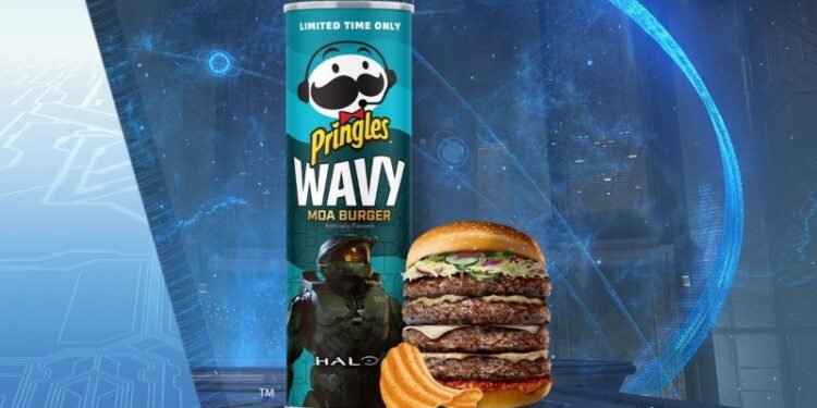 Pringles Unveils Limited Edition, Halo-Inspired Moa Burger Flavor