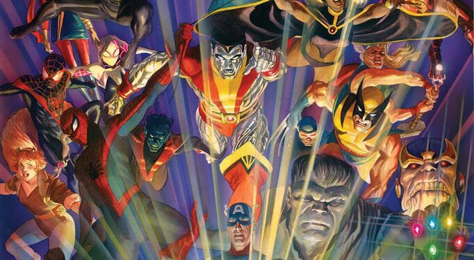 Alex Ross’ Comic Superheroes Headed to Crypto Art World