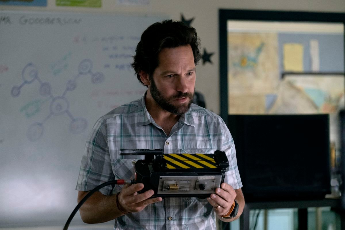 Paul Rudd in Ghostbusters: Afterlife