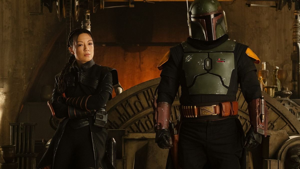 Fennec Shand and Boba Fett in the Book of Boba Fett