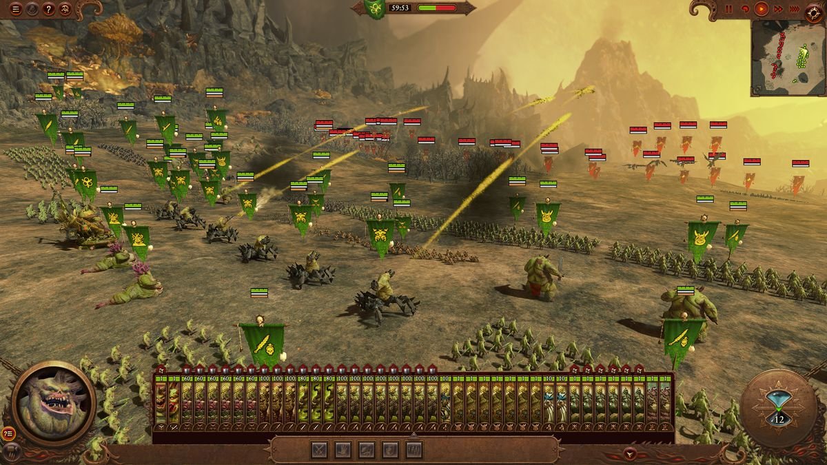 The forces of Nurgle fill the battlefield with plagues and viruses