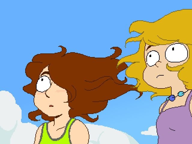 mara and a blonde girl