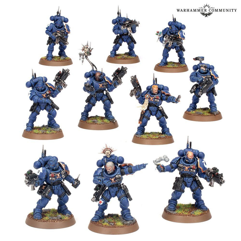Incursor and Infiltrator Space Marine Units