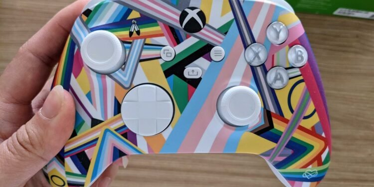 You can actually buy this year’s Xbox Pride controller