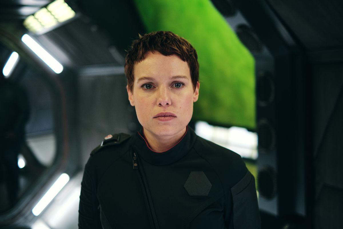 Hannah Wagner on the space station Rubikon