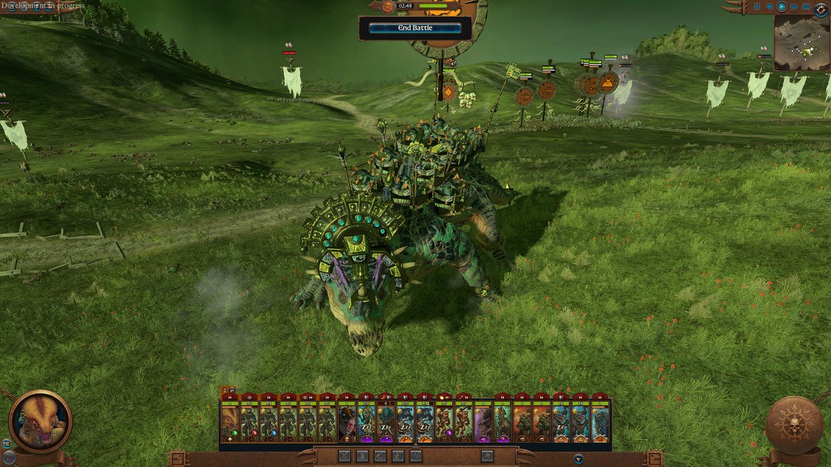 A Dread Saurian in Immortal Empires