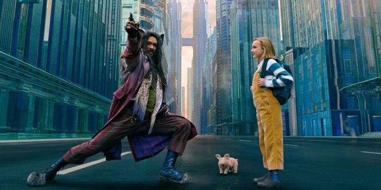 In Netflix’s Slumberland, Jason Momoa goes full Fun Fantasy Dad