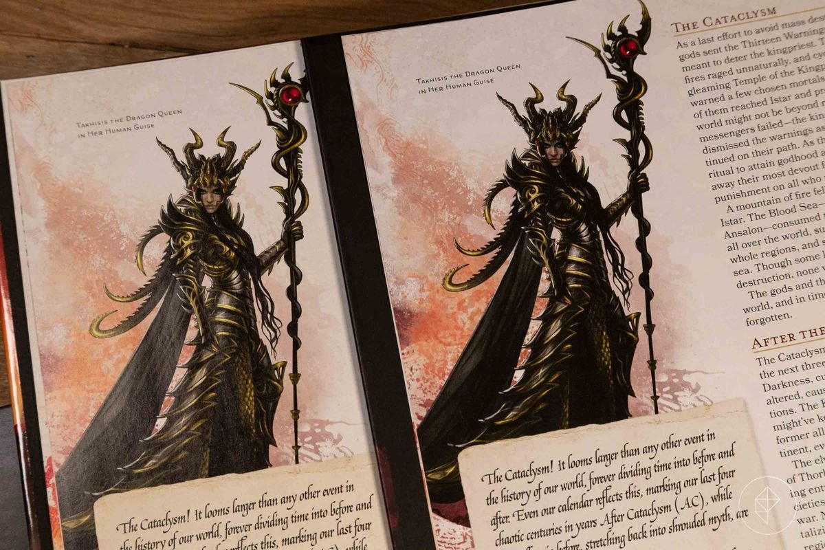 A photo of Takisis where the left side is lighter than the right.