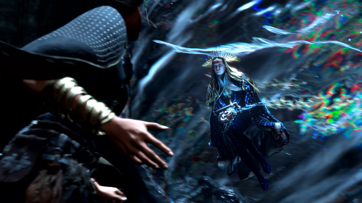 Frey encounters one of the Tanta, magic queens in Forspoken