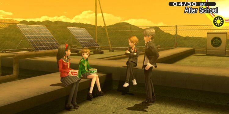 Persona 4 Golden has a totally different spirit than Persona 5