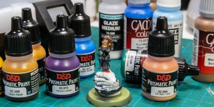 Vallejo created 20 new paint colors for your D&D miniatures