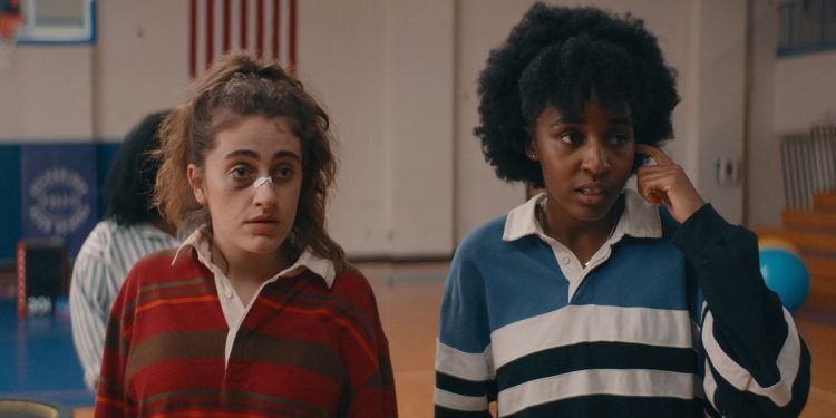 Bottoms mocks retro raunchy high school sex comedies — but it still is one