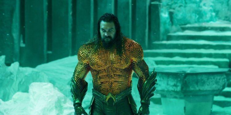 Aquaman flounders in The Lost Kingdom