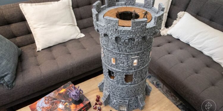WizKids’ Watchtower terrain is the G.I. Joe aircraft carrier of D&D sets