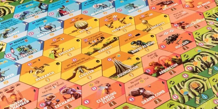 Apiary strategy board game almost wastes its most valuable resource