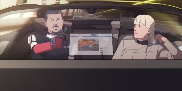 The animated sci-fi mystery Mars Express aims high and lands among the stars