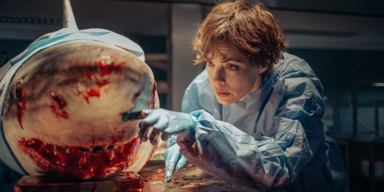 Netflix’s killer-shark movie Under Paris is the missing link between Jaws and Sharktopus