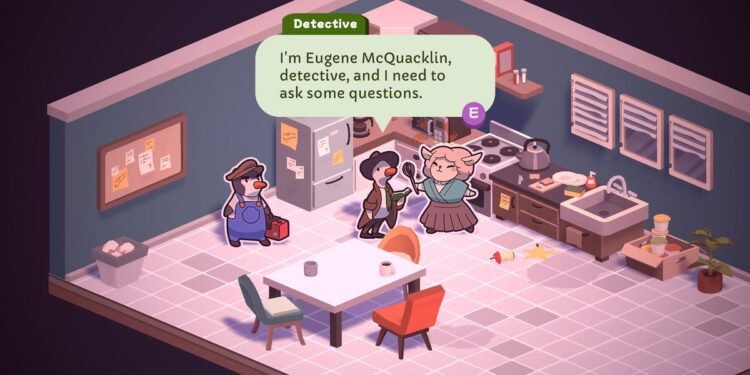 Duck Detective: The Secret Salami takes the hard-boiled detective trope and makes it quack