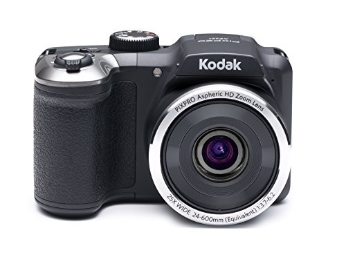 Kodak PIXPRO Astro Zoom AZ251 16 MP Digital Camera with 25X Optical Zoom and 3" LCD Screen (Black)
